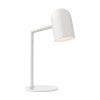 Pia Metal Adjustable Desk Lamp, White