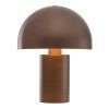 Ore Metal Mushroom Table Lamp, Small, Brushed Bronze
