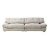 Cloudia Corduroy Fabric Modular Sofa, 4 Seater, Beige