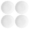 Noritake Cher Blanc Fine China Cake Plate, Set of 4