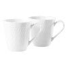 Noritake Cher Blanc 2 Piece Fine China Mug Set