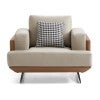Briora Modern Leather Armchair