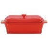 Chasseur La Cuisson 40x23cm Rectangular Baker with Lid - Red