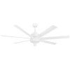Tourbillion Indoor / Outdoor DC Ceiling Fan with Remote, 150cm/60