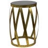 Black / Antique Gold