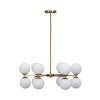 Amora Metal & Glass Chandelier