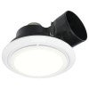 Talon Round Ceiling Exhaust Fan with CCT LED Light, Small