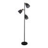 Rustica Metal Adjustable Floor Lamp, 3 Light
