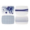 Royal Doulton 1815 Pacific Porcelain Serving Board, Set of 4
