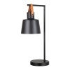 Strap Metal Table Lamp, Black