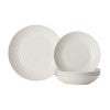 Royal Doulton Gordon Ramsay Maze Stoneware 5 Piece Serving & Pasta Bowl Set, White