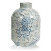 Toile Ceramic Vase, Large 