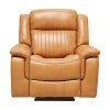 Contin Faux Leather Power Motion Recliner Armchair, Tan