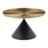 Lloyd Metal Round Tray Top Coffee Table, 76cm