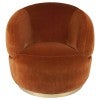 Caramel Velvet Fabric