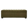 Olive Velvet Fabric