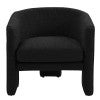 Black Boucle Fabric