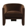 Dark Chocolate Velvet Fabric