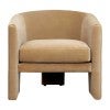 Ochre Velvet Fabric