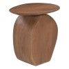 Harte Mango Wood Side Table, Walnut