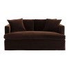 Dark Chocolate Velvet Fabric