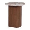 Brown Marble / Walnut