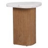 Ivory Marble / Oak