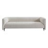 Tampa Fabric Sofa, 3 Seater, Turtle Dove