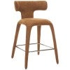 Tari Fabric Counter Stool, Copper
