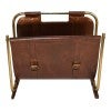 Dark Brown / Brass