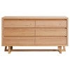 Dante Messmate Timber 6 Drawer Dresser
