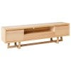 Dante Messmate Timber 2 Door 1 Drawer TV Unit, 210cm