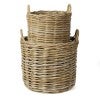 Winslow 2 Piece Cane Round Basket Set