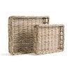 Cellini 2 Piece Cane Rattan Tray Set