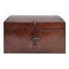 Thesper Leather Treasure Box, Dark Brown