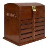 Monrix Leather Jewellery Box, Tan