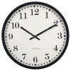 NeXtime Dickens Metal Frame Round Wall Clock, 50cm, White