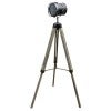 Duston Timber Tripod Spotlight Floor Lamp