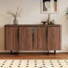 Krevia Wooden 4 Door Sideboard, 160cm