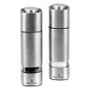 Wilkie Brothers 2 Piece Stainless Steel Square Salt & Pepper Mill Set, 15cm