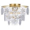 Clear / Antique Gold