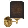 Black / Antique Gold