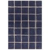 Asiatic Albany Grid Hand Tufted Designer Wool Rug, 120x170cm, Marine