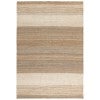 Asiatic Cedar Bella Hand Woven Designer Jute Rug, 120x170cm, Natural / Ivory