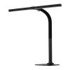 Templestowe Metal Adjustable Dimmable LED Touch Task Lamp, CCT, Black