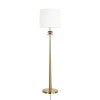 Regina Metal Base Floor Lamp, Brass