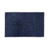 Bambury Elvire Cotton Bath Mat, Navy