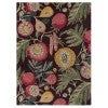 Sanderson Jackfruit Hand Tufted Designer Wool Rug, 200x140cm, Cherry / Alabaster