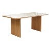 Bjorn Sintered Stone Top Dining Table, 180cm