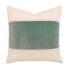 Bambury Kembla Velvet Panel Scatter Cushion, Eucalyptus